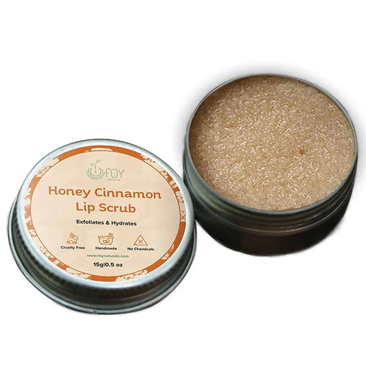 FOY Naturals Cinnamon Lip Scrub - 15 gm