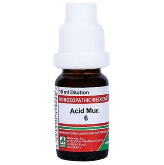 Adel Homeopathy Acid Mur Dilution -6 CH