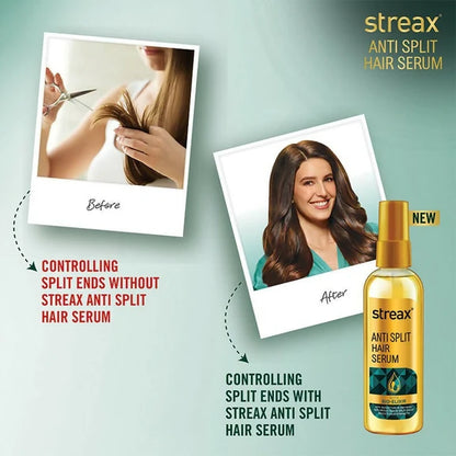 Streax Anti Split Hair Serum With Bio-Elixir - 100 ml
