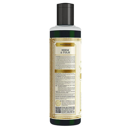 Khadi Natural Neem & Tulsi Face Wash - 210 ml