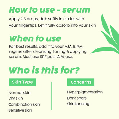 PLIX The Plant 2% Alpha Arbutin Depigmentation Combo For Dark Spot Removal With Cleanser, Face Serum & Cream -combo