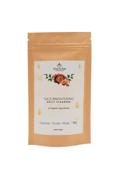 The Tribe Concepts Face Brightening Daily Cleanser - 100 gm Pouch