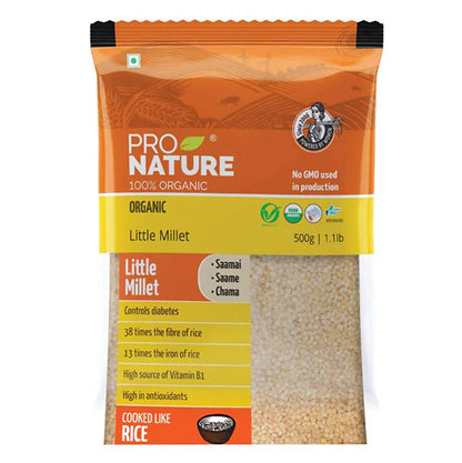 Pro Nature Organic Little Millet - 500 gm