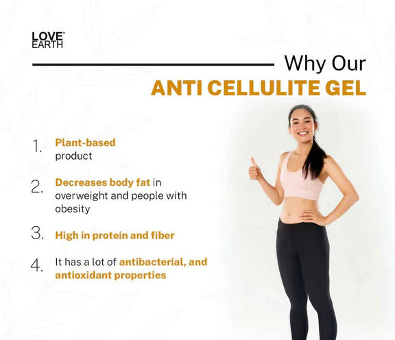 Love Earth Anti – Cellulite Gel - 50 gm