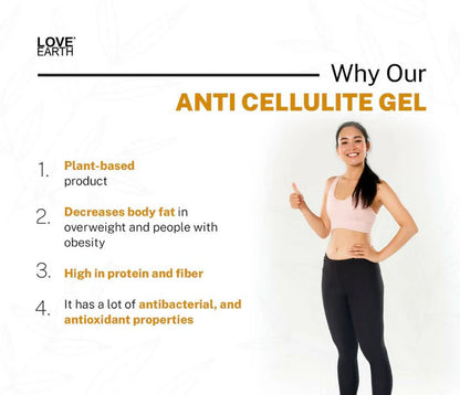 Love Earth Anti – Cellulite Gel - 50 gm
