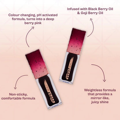 Typsy Beauty Shade Shifter Lip & Cheek Oil - Midnight 02 - 6.4 gm
