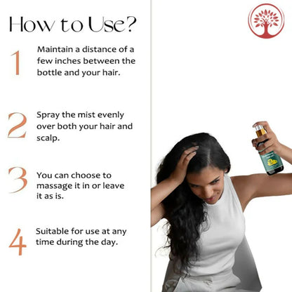 Ivory Natural Color Protection Hair Mist - Locks In Vibrant Hues, Adds Luminous Shine - 200 ml