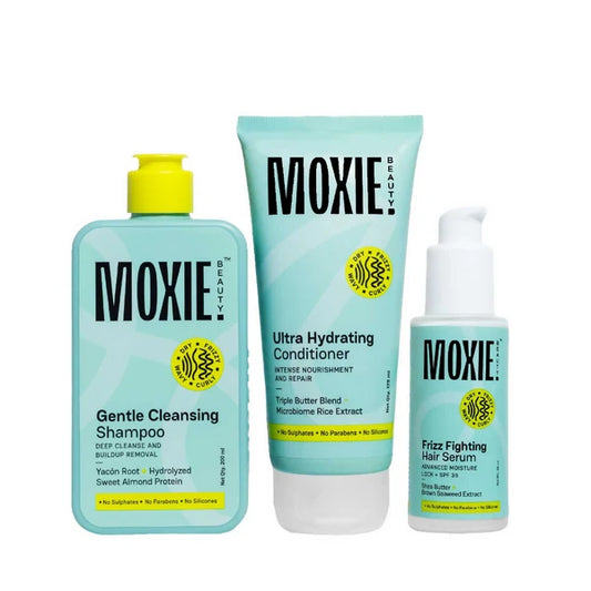Moxie Beauty Ditch-The-Frizz Trio - combo