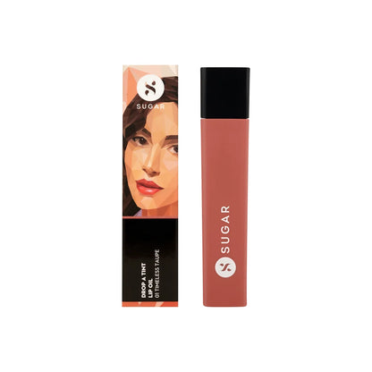 SUGAR Drop A Tint Lip Oil - 01 Timeless Taupe - 4 ml