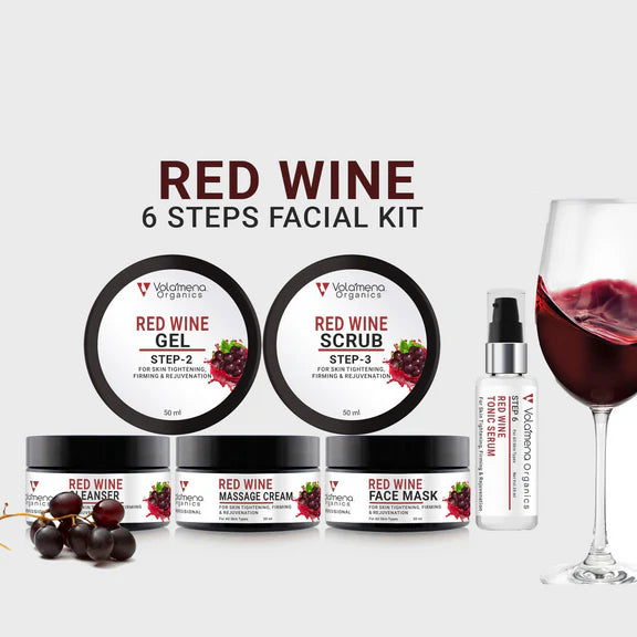 Volamena Organics Red Wine Facial Kit - Kit