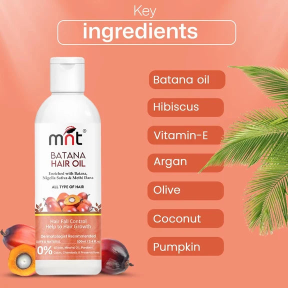 MNT Batana Hair Oil - 100 ml