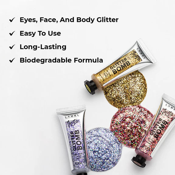 Lamel Insta Glitter Bomb - 402 Flicker - 20 ml