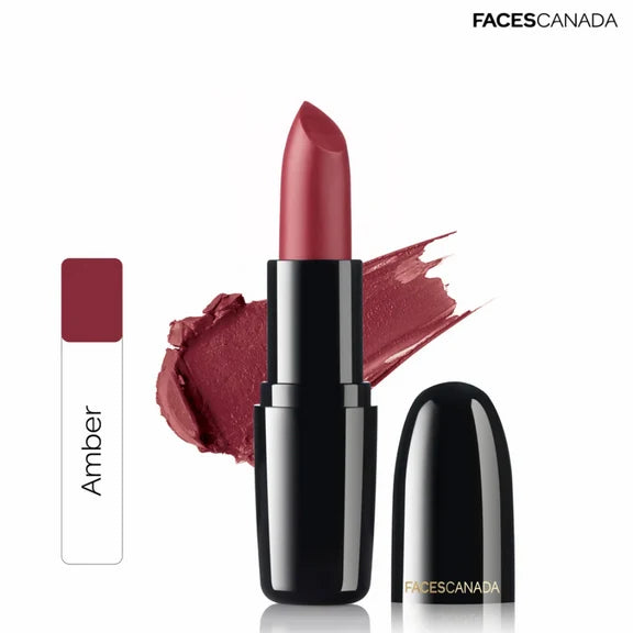Faces Canada Creme Finish Lipstick - Amber 14 - 4 ml