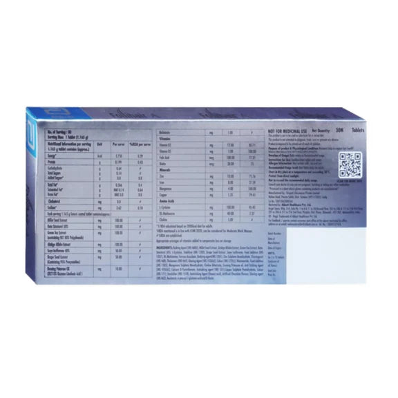 Follihair A Tablets Gluten Free - 15 tabs