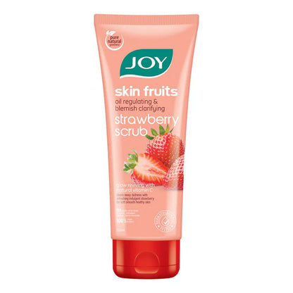 Joy Strawberry Face & Body Scrub - 200 gm