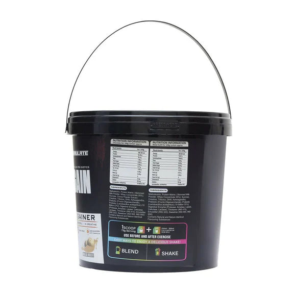 Reformulate Regain I Mass Gainer with Added Pre and Pro Biotics I 364 Energy | 1.5 Creatine - Cold Coffee & Malai Kulfi - 5 kg
