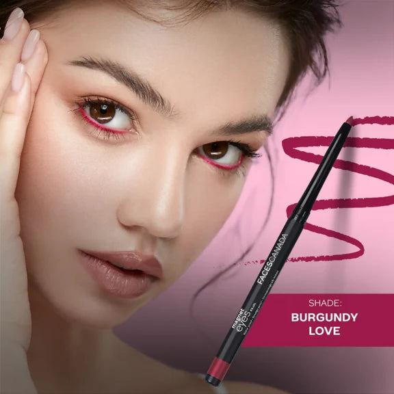 Faces Canada Magneteyes Color Kajal - Burgundy Love 04 - 0.25 gm