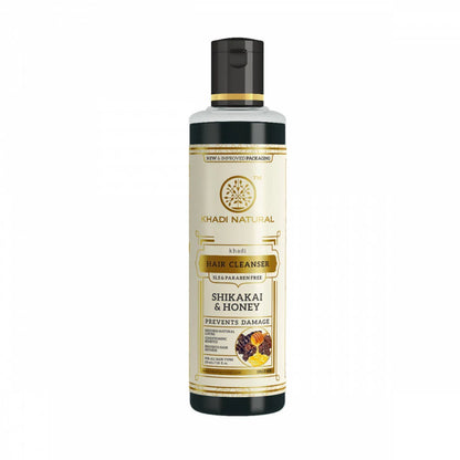 Khadi Natural Shikakai & Honey Hair Cleanser - 210 ml