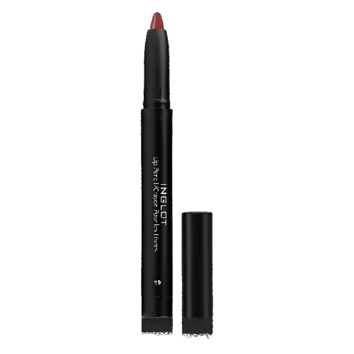 Inglot AMC Lip Pencil Matte With Sharpener - 19 - 1.8 gm