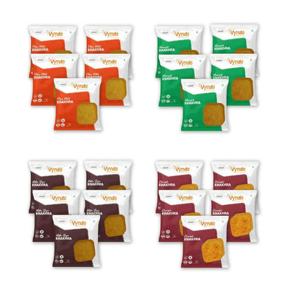 Vyndo Gluten Free Khakhra Combo - combo