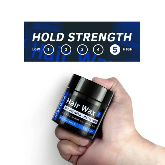 Ustraa Hair Wax Strong Hold - Matte Look - 100 gm