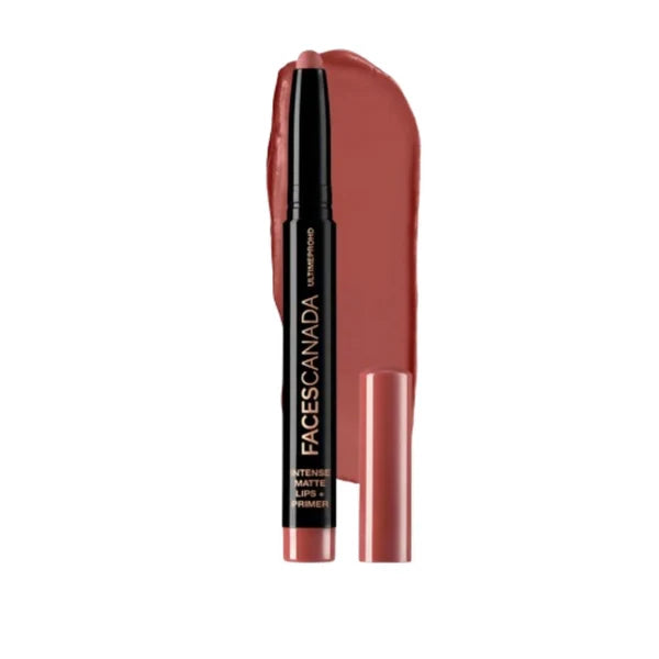 Faces Canada Ultime Pro HD Intense Matte Lips + Primer - Natural Coco 12 - 1.4 gm