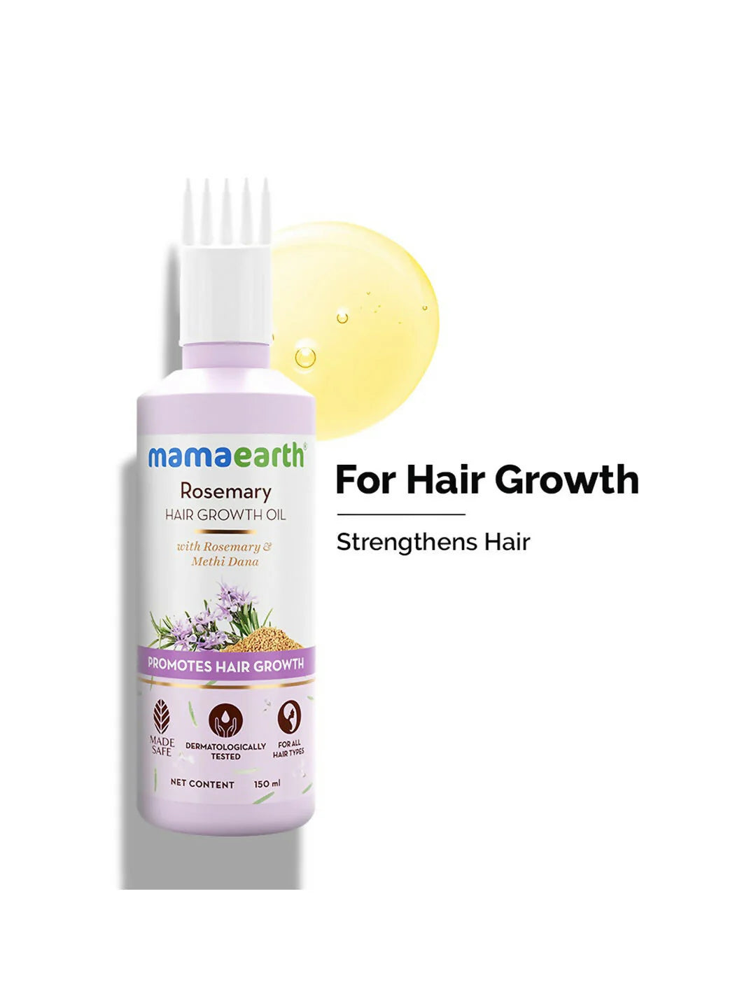 Mamaearth Rosemary Hair Growth Oil & Hair Growth Scalp Serum Combo