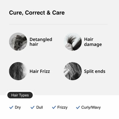 Cureskin Smooth and Shine Hair Serum Helps Reducing Hair Breakage, Frizz - 50 ml