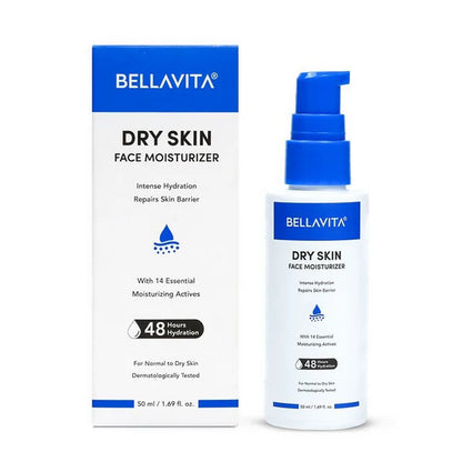 Bella Vita Organic Dry Skin Face Moisturizer - 50 ml