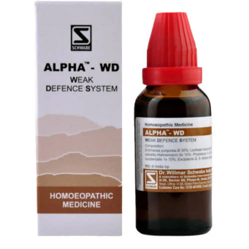 Dr. Willmar Schwabe India Alpha WD Drops -30 ml