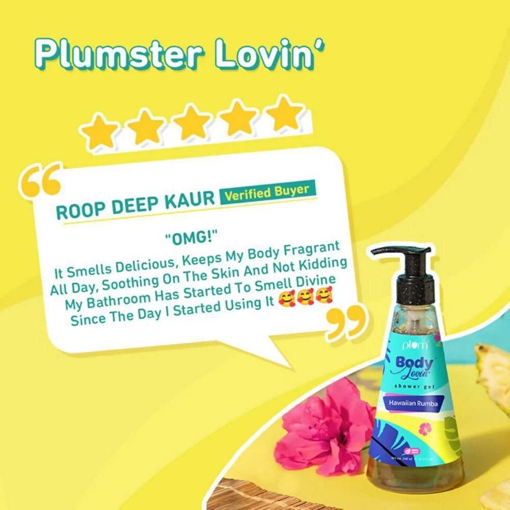 Plum BodyLovin' Hawaiian Rumba Shower Gel - 240 ml