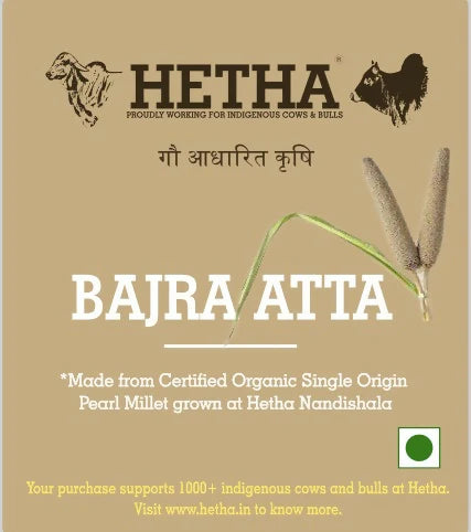 Hetha Pearl Millet Flour / Bajra Atta - 1 kg