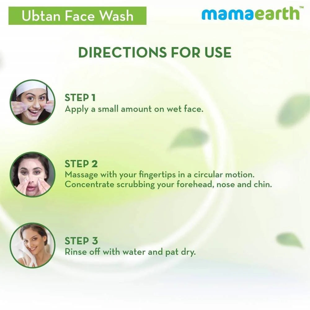 Mamaearth Ubtan Face Wash For Tan Removal