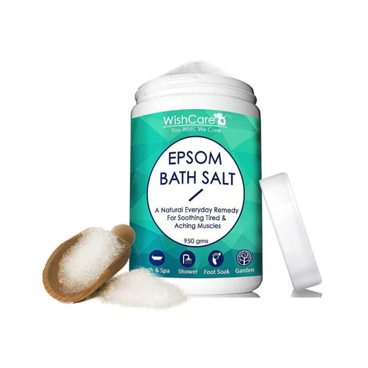 Wishcare Natural & Pure Epsom Bath Salt - 950 gm