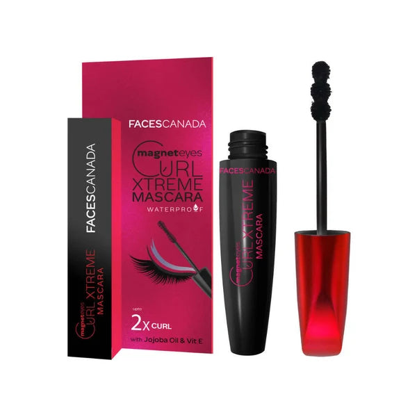 Faces Canada Magneteyes Curl Xtreme Mascara - Black - 8 gm