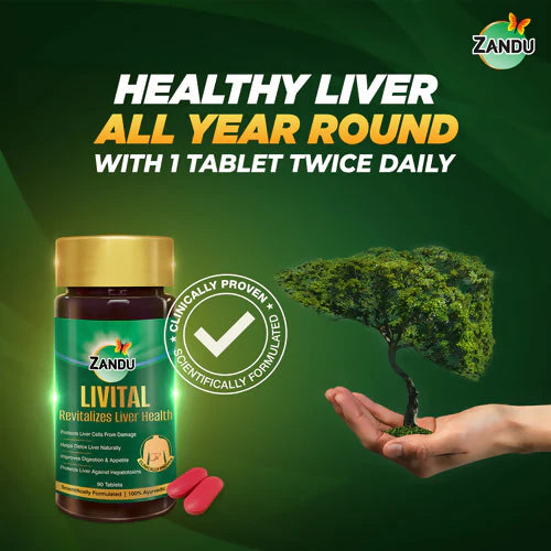 Zandu Livital Tablets - 90 tabs