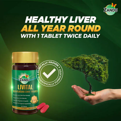 Zandu Livital Tablets - 90 tabs