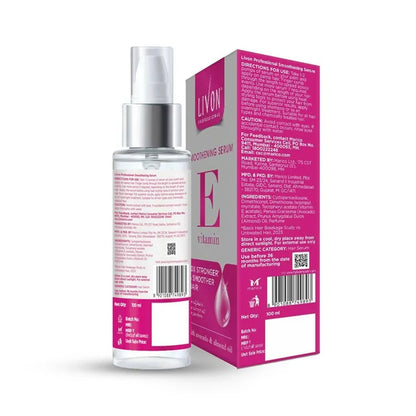 Livon Professional Smoothening Serum For Women & Men With Vitamin E - 100 ml