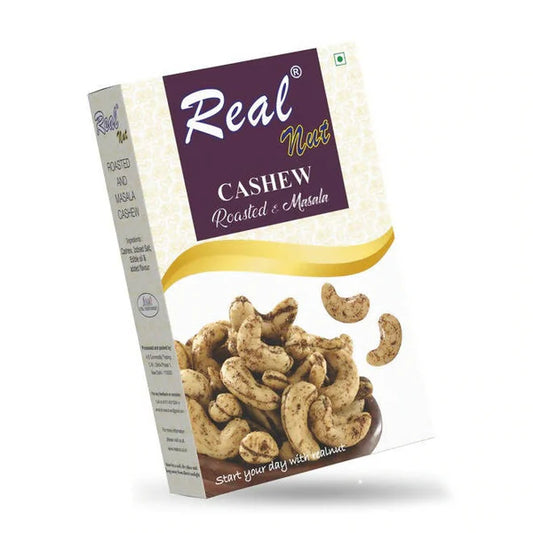 Real Nut Roasted & Masala Cashew (White) - 250 gm