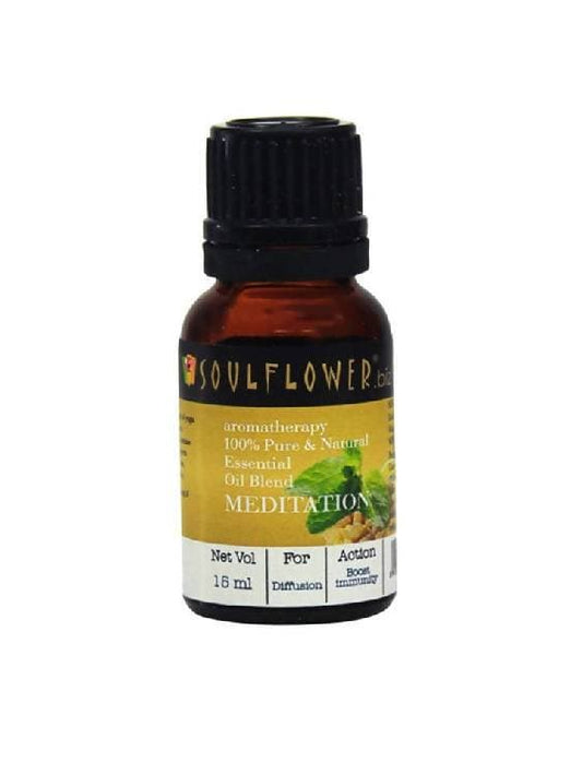Soulflower Meditation Essential Oil