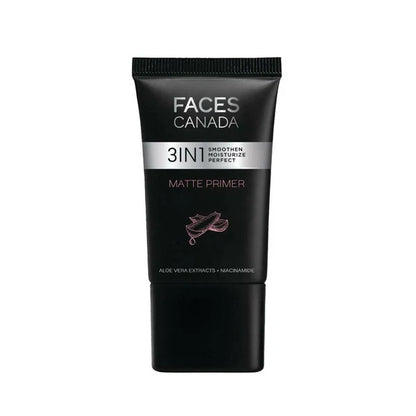 Faces Canada 3in1 Matte Primer - Oil-Free & Matte Finish - 30 gm