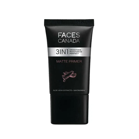 Faces Canada 3in1 Matte Primer - Oil-Free & Matte Finish - 30 gm