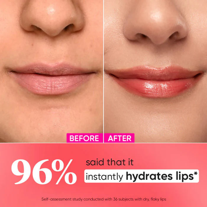 Dot & Key Barrier Repair Hydrating Lip Balm SPF 50 With Ceramides & Peptides Strawberry Red - 4.5 gm