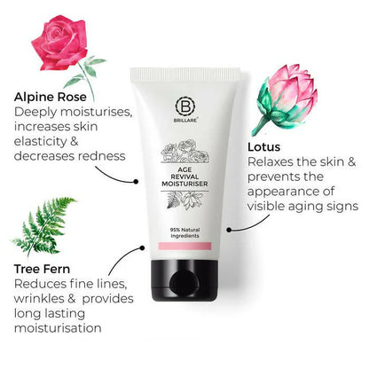 Brillare Age Revival Moisturiser For Ageing Skin - 50 ml