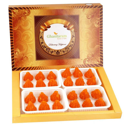 Ghasitaram Motichoor Laddoo Modaks - 240 gm