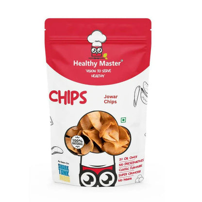 ealthy Master Light & Crispy Jowar Chips | Millet Snacks