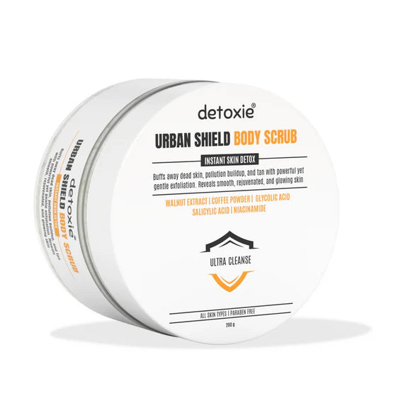 Detoxie Body Wash & Body Scrub Combo - Urban Shield - combo