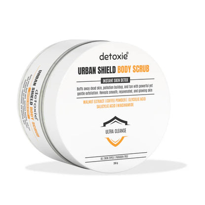 Detoxie Body Wash & Body Scrub Combo - Urban Shield - combo