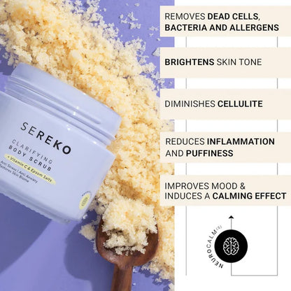 Sereko Clarifying Gentle Exfoliation Body Scrub - 100 gm