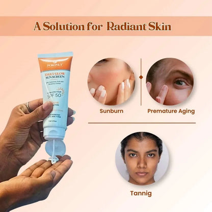 Pokonut Natural Sunscreen SPF 50 with UVA+UVB protection - 50 gm